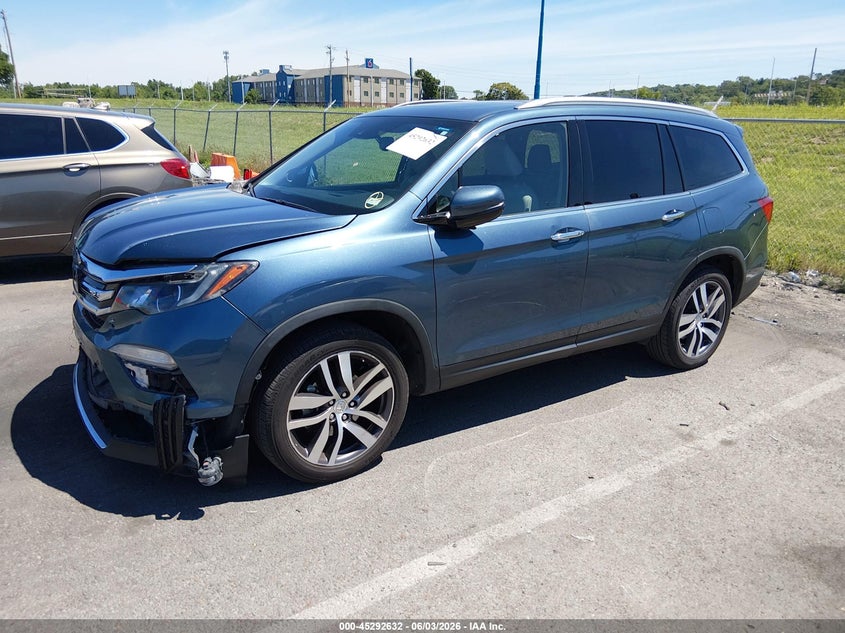Vin: 5fnyf6h93hb071682, lot: 45790468, honda pilot touring 20172