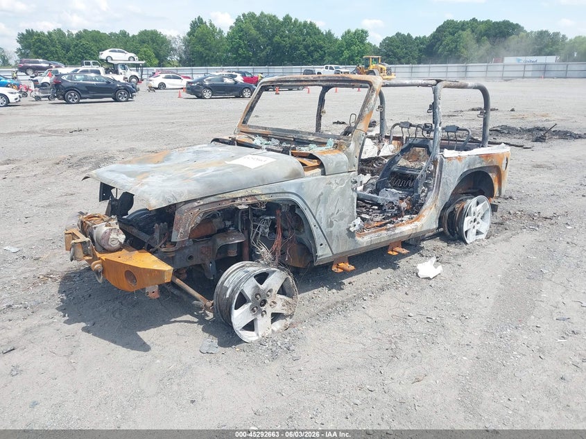 2013 Jeep Wrangler Freedom Edition VIN: 1C4GJWAG2DL572816 Lot: 45292663