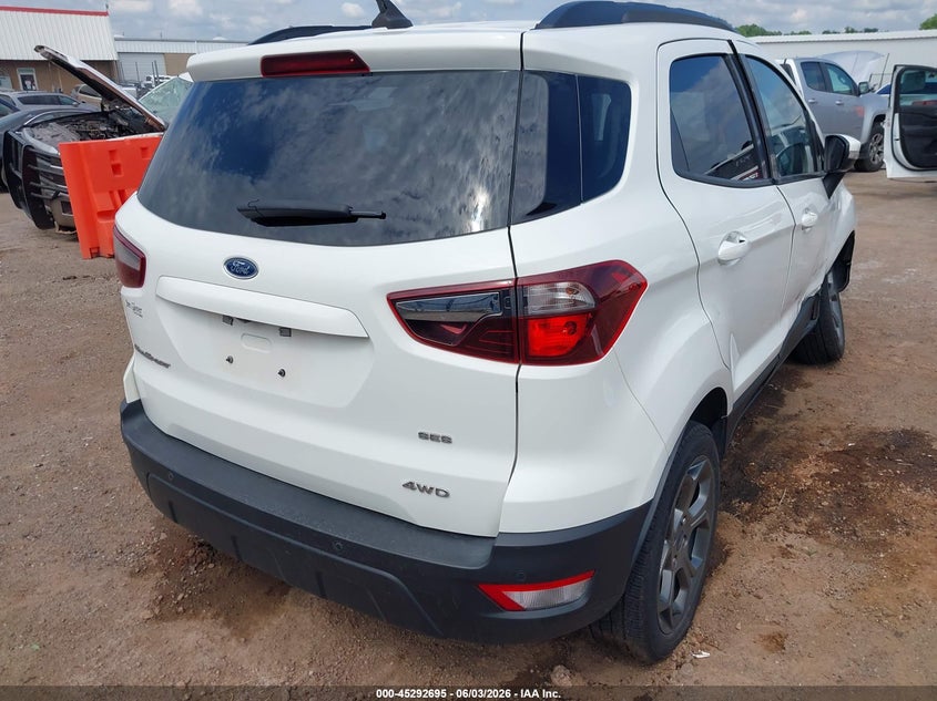 Vin: maj6p1cl8jc249041, lot: 45790531, ford ecosport ses 20184