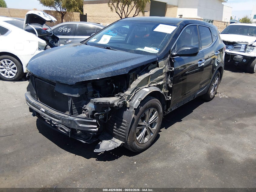 Vin: 5xyzt3lb9eg209915, lot: 45790532, hyundai santa fe sport 2.4l 20142