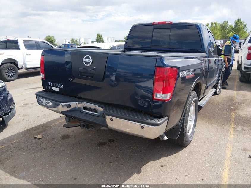 2008 Nissan Titan Pro-4X/Xe VIN: 1N6AA06C28N352642 Lot: 45292701