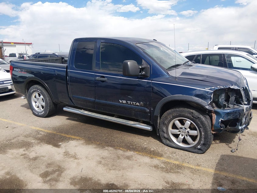 2008 Nissan Titan Pro-4X/Xe VIN: 1N6AA06C28N352642 Lot: 45292701