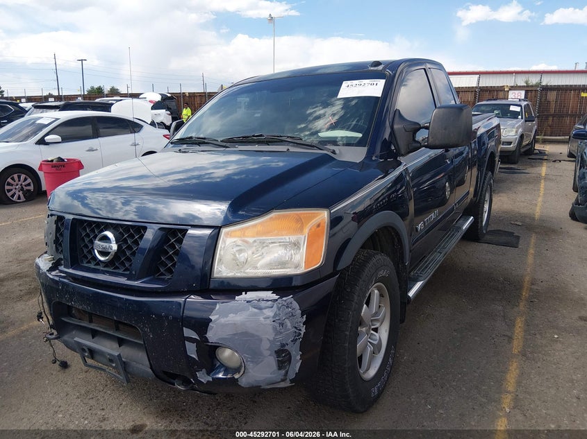 2008 Nissan Titan Pro-4X/Xe VIN: 1N6AA06C28N352642 Lot: 45292701