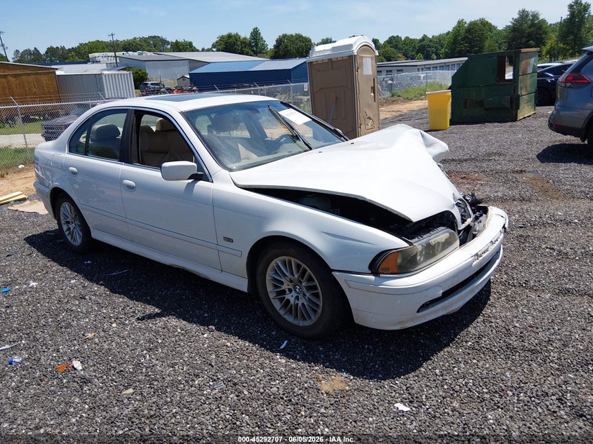 2002 BMW 5ER SEDAN 3.0L I-6 DOHC, VVT, 225HP