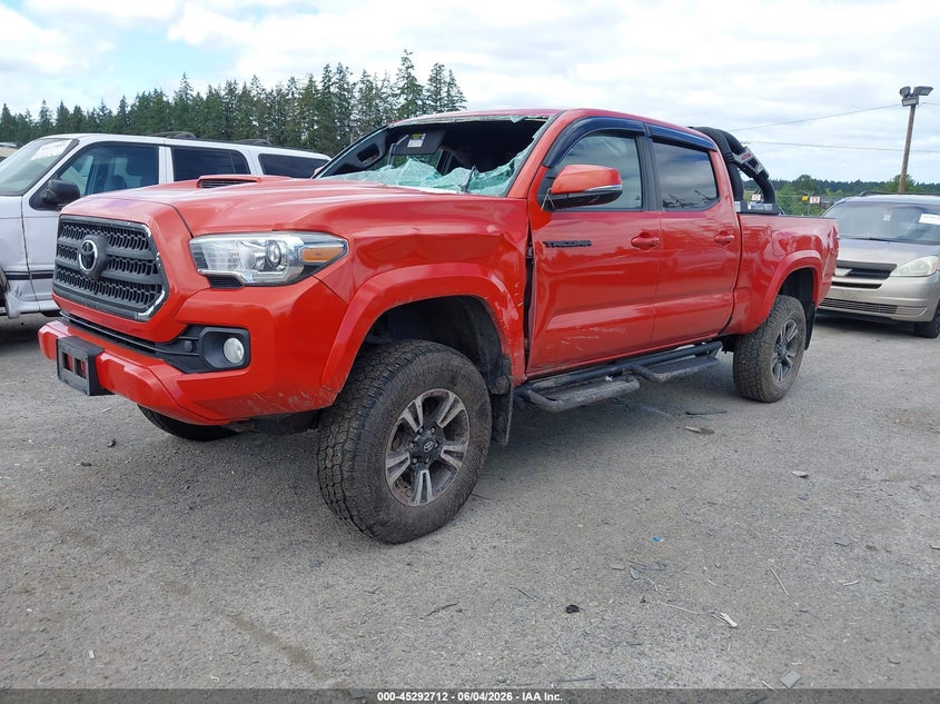 Vin: 5tfdz5bn8gx001850, lot: 45790548, toyota tacoma sr5 20162