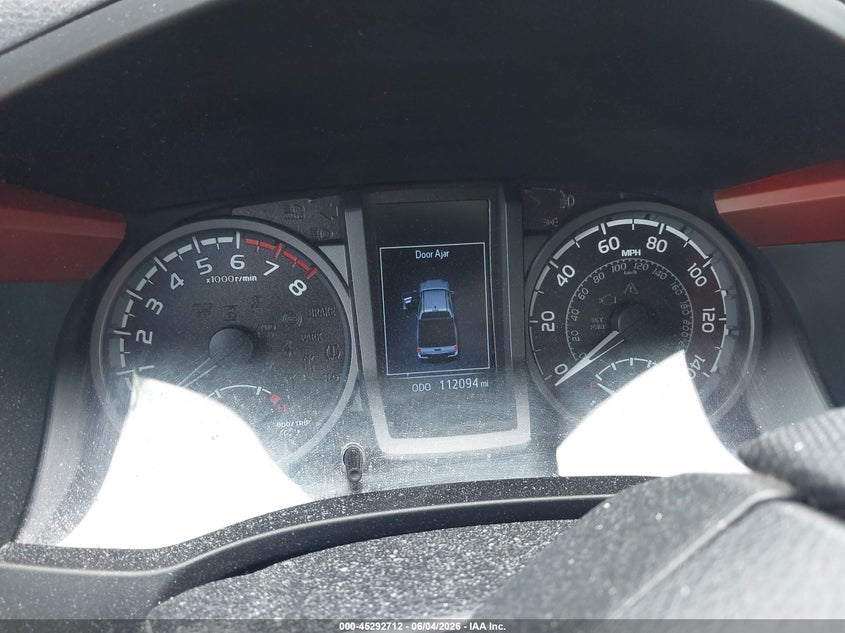 2016 Toyota Tacoma Sr5 VIN: 5TFDZ5BN8GX001850 Lot: 45292712