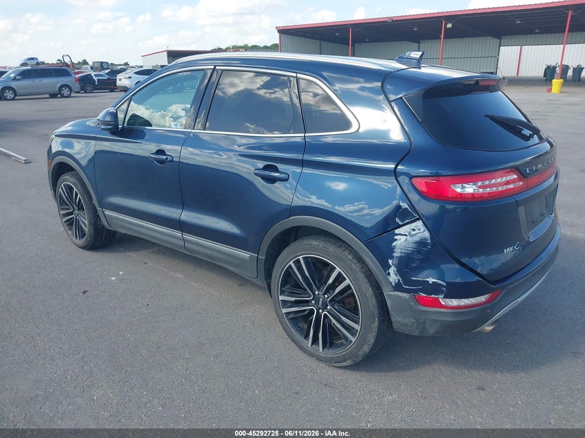 Vin: 5lmtj3dh6hul22571, lot: 45790561, lincoln mkc reserve 20173