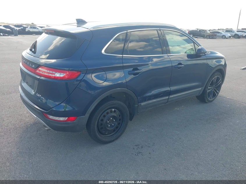 Vin: 5lmtj3dh6hul22571, lot: 45790561, lincoln mkc reserve 20174