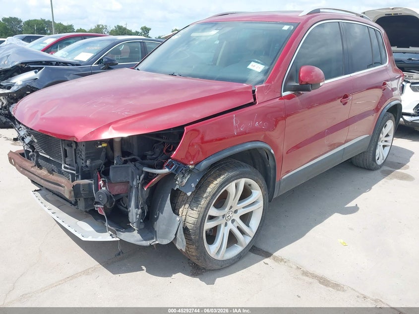 Vin: wvgav7ax9gw011110, lot: 45790580, volkswagen tiguan sel 20162