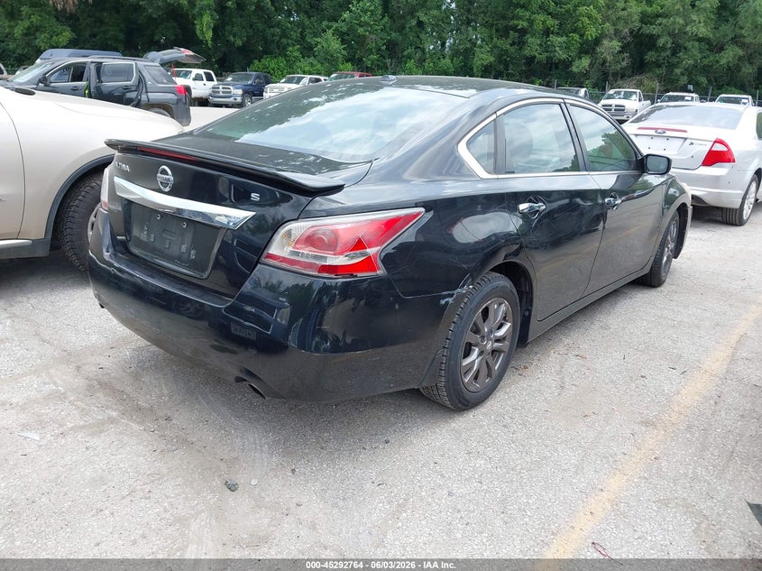 Vin: 1n4al3ap6fn406214, lot: 45790600, nissan altima 2.5 s 20154