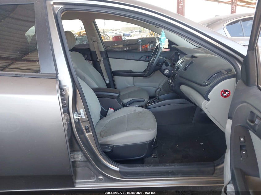 2012 Kia Forte 2.0 Ex grey Lot 111045292773 Vin KNAFU4A22C5507329
