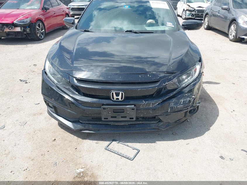 2021 HONDA CIVIC 2.0L I-4 DOHC, VVT, (VIN: 19XFC2F80ME002337