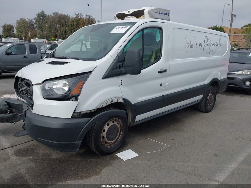 Vin: 1ftyr1yg5kka30246, lot: 45790625, ford transit-250 20192