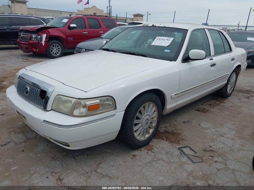 2008 Mercury Grand Marquis Ls 2MEFM75V58X653592 photo 1