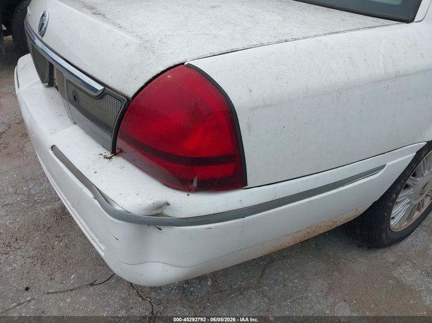 2008 Mercury Grand Marquis Ls VIN: 2MEFM75V58X653592 Lot: 45292792