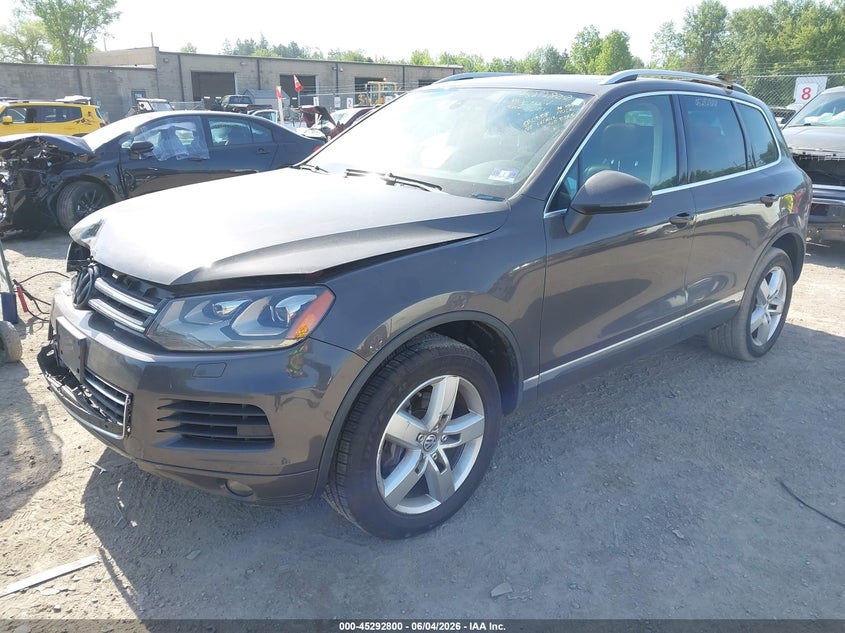 Vin: wvgff9bp2bd006770, lot: 45790636, volkswagen touareg vr6 lux 20112