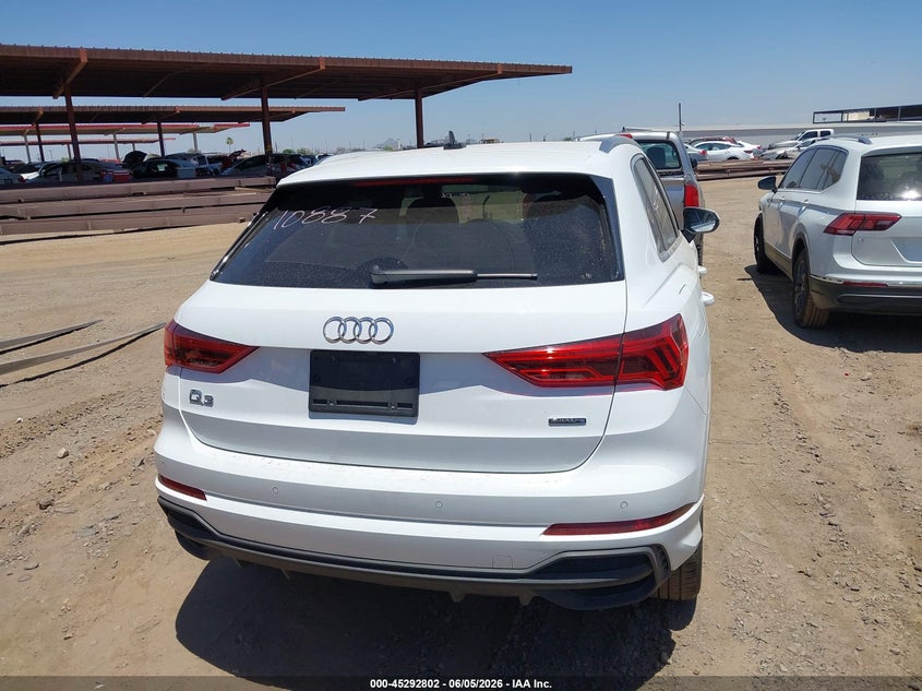 2025 AUDI Q3 2.0L I-4 DI, DOHC, V(VIN: WA1DECF39S1014444