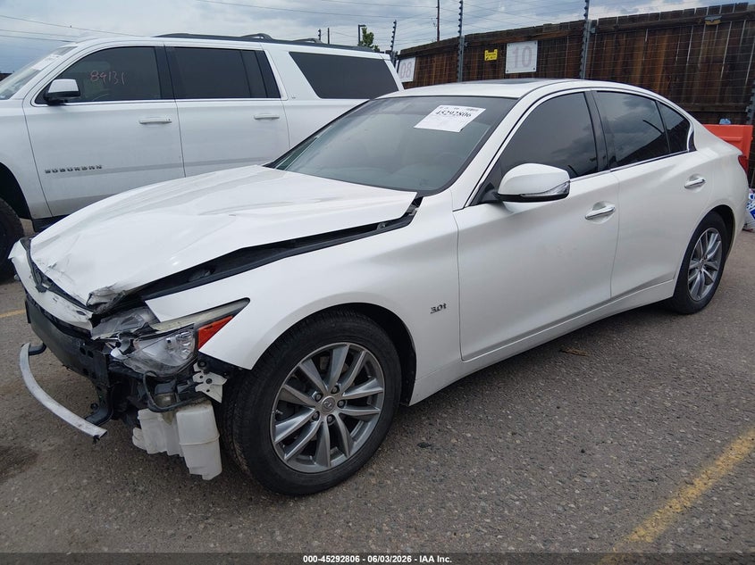 2016 Infiniti Q50 3.0T Premium VIN: JN1EV7AR8GM341522 Lot: 45292806