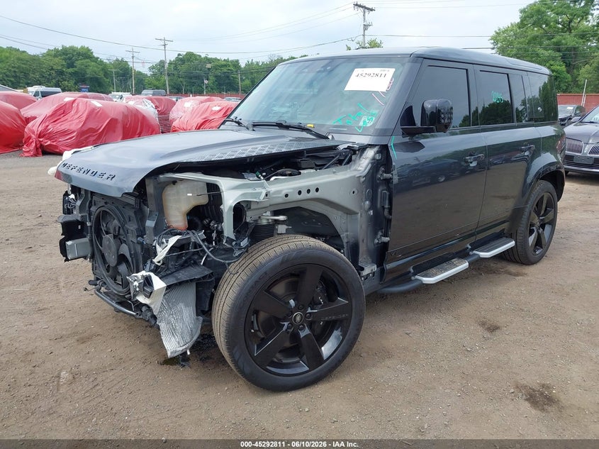 Vin: saleweee0p2119986, lot: 45790647, land rover defender 110 carpathian edition/110 v8 20232