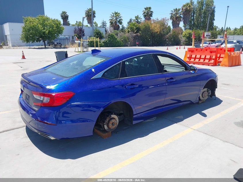 Vin: 1hgcv1f38ka101422, lot: 45790652, honda accord sport 20194