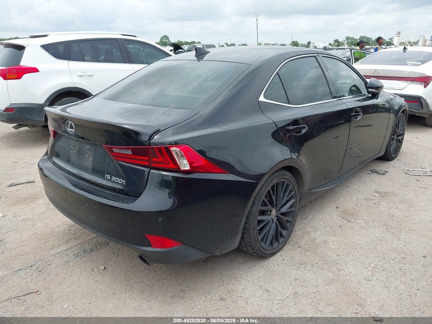 2016 LEXUS IS 200T auction photo 4