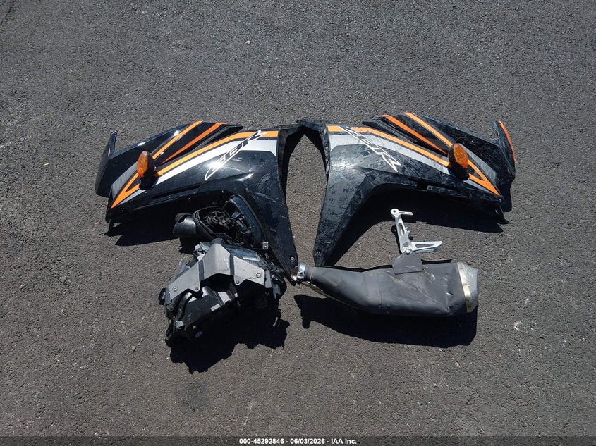 2017 Honda Cbr500 Ra-Abs VIN: MLHPC4408H5400407 Lot: 45292846