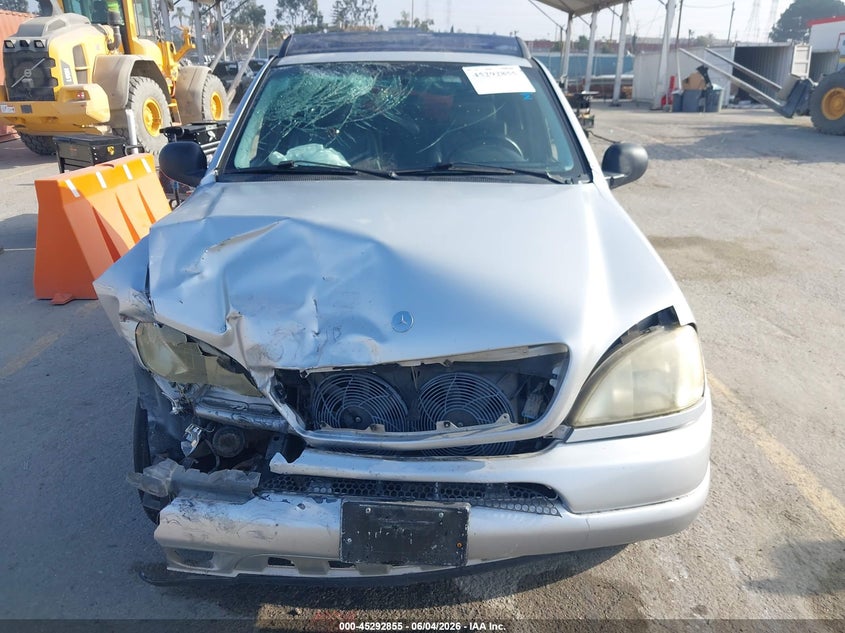 1999 Mercedes-Benz Ml 320 VIN: 4JGAB54E9XA083364 Lot: 45292855