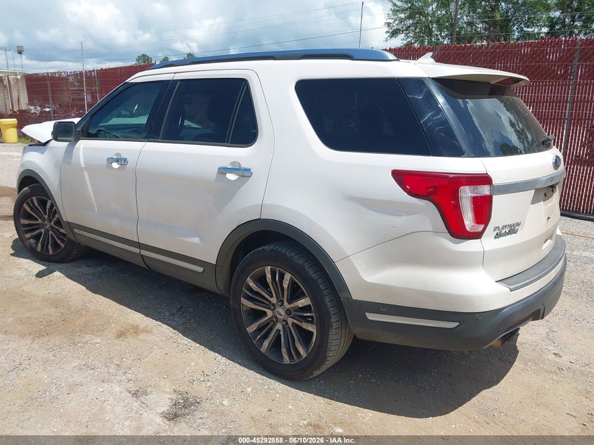 2018 FORD EXPLORER PLATINUM — Photo 3