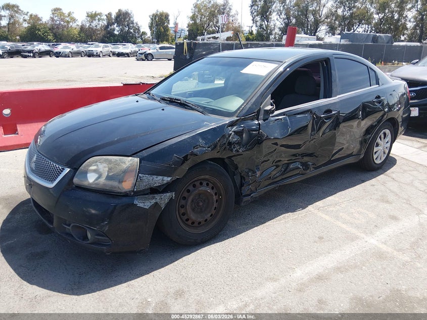 Vin: 4a32b3ff2be007390, lot: 45790703, mitsubishi galant es/se 20112
