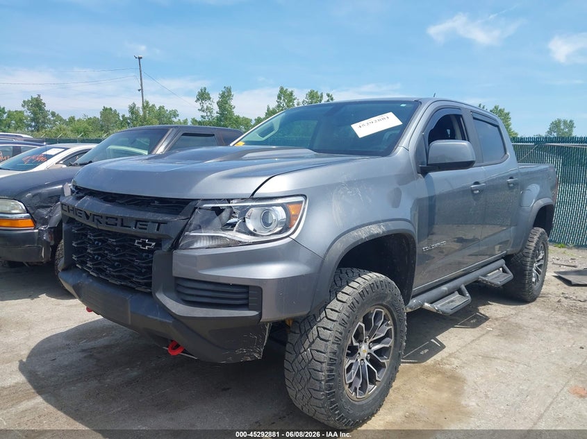 2022 CHEVROLET COLORADO 3.6L V-6 DI, DOHC, V(VIN: 1GCGTEEN4N1131649