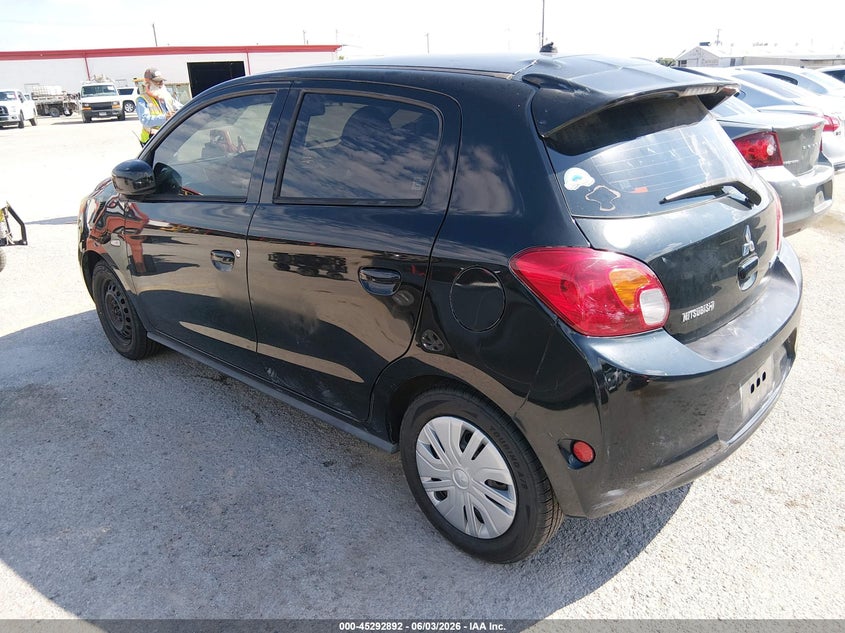 Vin: ml32a3hj2fh052053, lot: 45790728, mitsubishi mirage de/rf 20153