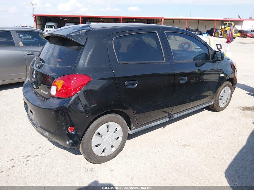 Vin: ml32a3hj2fh052053, lot: 45790728, mitsubishi mirage de/rf 20154