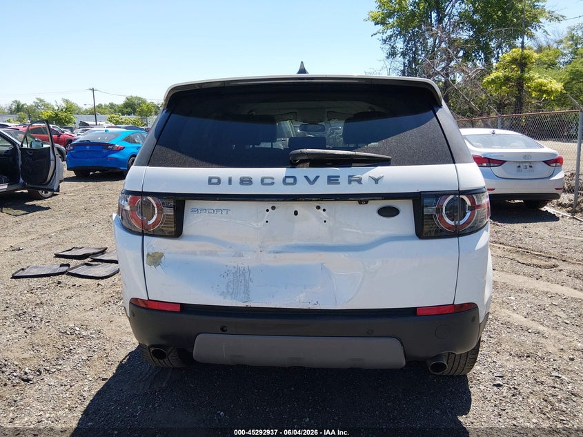 2017 Land Rover Discovery Sport Se VIN: SALCP2BG9HH721373 Lot: 45292937