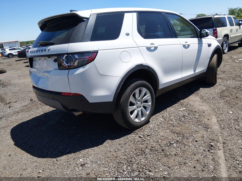 Vin: salcp2bg9hh721373, lot: 45790774, land rover discovery sport se 20174
