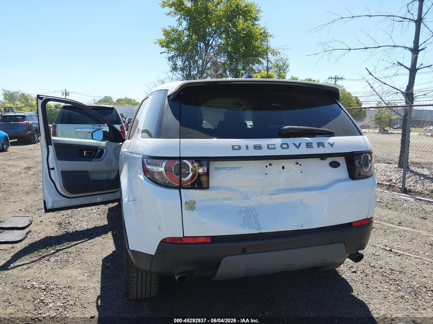 2017 Land Rover Discovery Sport Se VIN: SALCP2BG9HH721373 Lot: 45292937