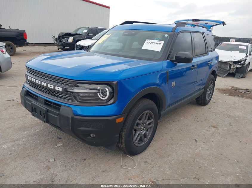 2025 FORD BRONCO SPORT auction photo 2