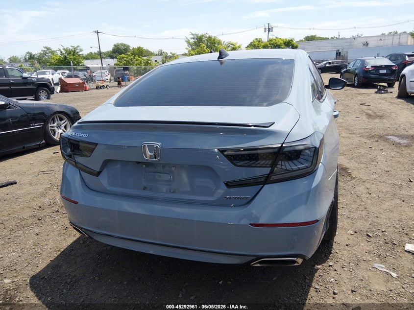 2022 HONDA ACCORD 1.5L I-4 DI, DOHC, V(VIN: 1HGCV1F33NA030263