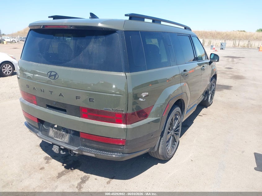 Vin: 5nmp5dg12sh031601, lot: 45790818, hyundai santa fe hybrid calligraphy 20254
