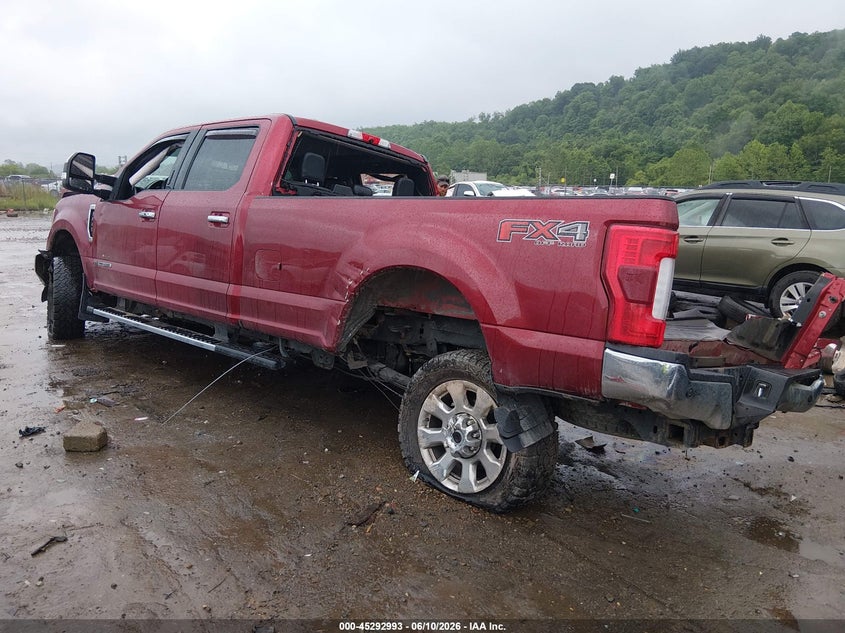Vin: 1ft8w3btxkee39853, lot: 45790829, ford f 20193