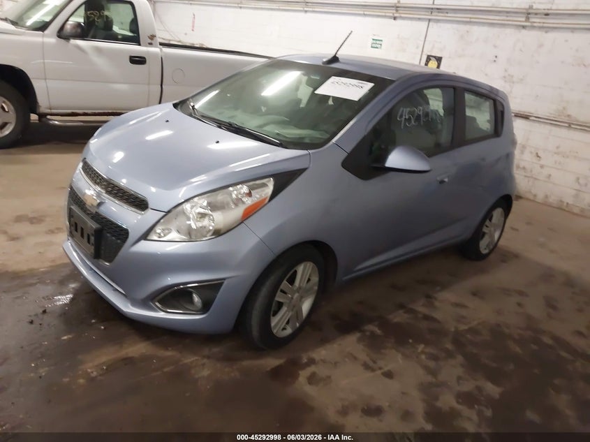 Vin: kl8cb6s98ec455313, lot: 45790833, chevrolet spark ls auto 20142