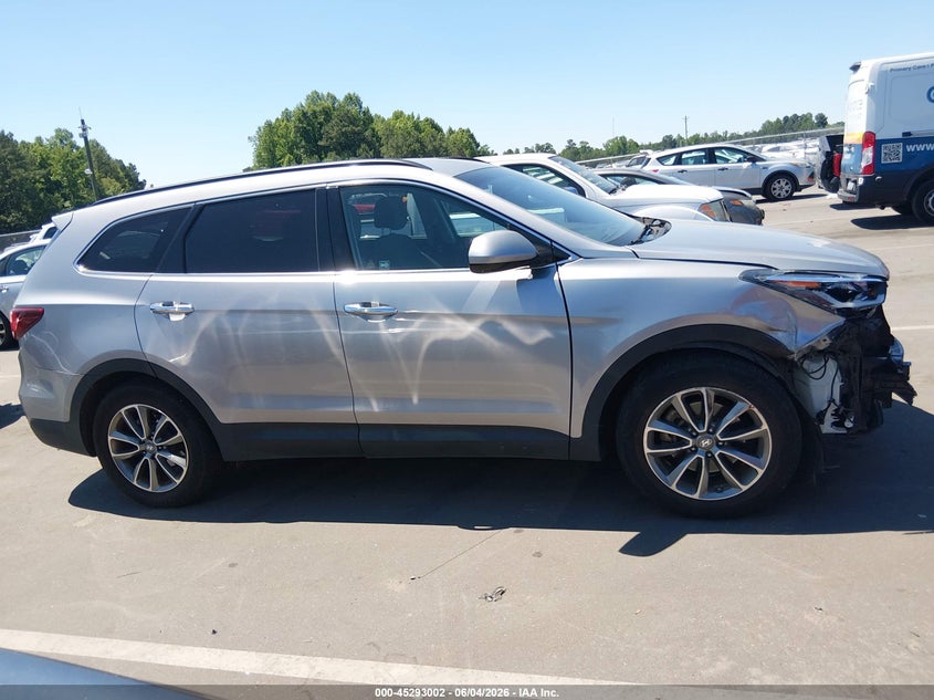 2017 Hyundai Santa Fe Se VIN: KM8SMDHF7HU216473 Lot: 45293002
