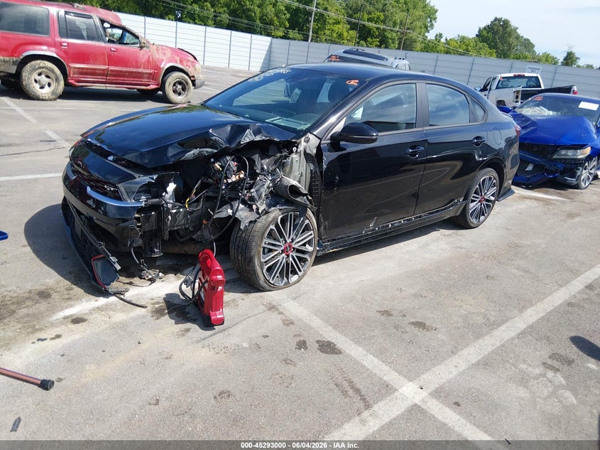 Vin: 3kpf44ac2pe518336, lot: 45790838, kia forte gt 20232
