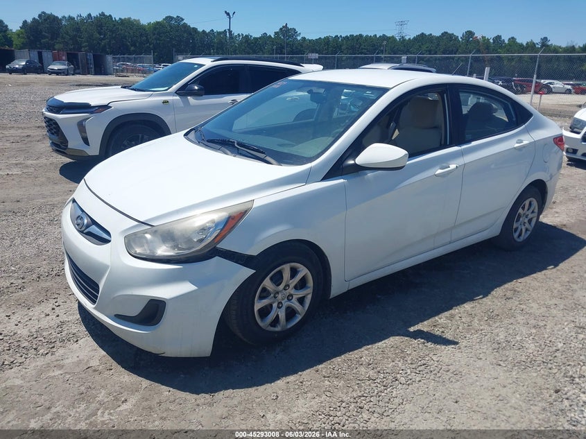 Vin: kmhct4ae3du551488, lot: 45790843, hyundai accent gls 20132