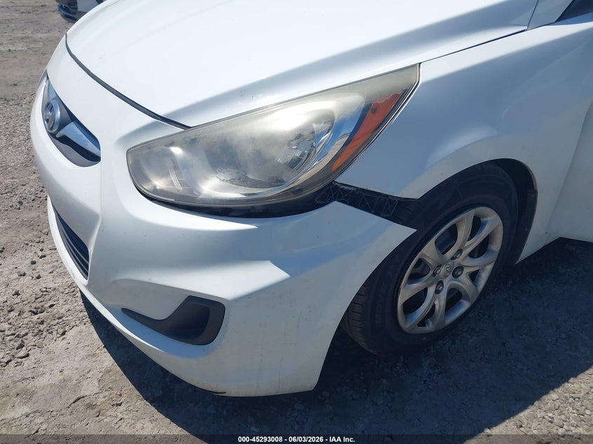 2013 Hyundai Accent Gls VIN: KMHCT4AE3DU551488 Lot: 45293008
