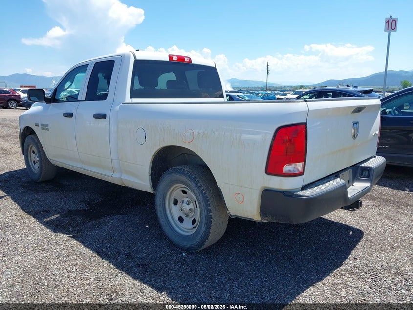 Vin: 1c6rr7ft4hs544337, lot: 45790845, ram 1500 tradesman  4x4 6'4 box 20173