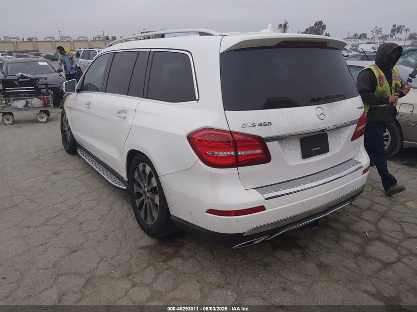 Vin: 4jgdf6ee9kb232073, lot: 45790847, mercedes-benz gls 450 4matic 20193