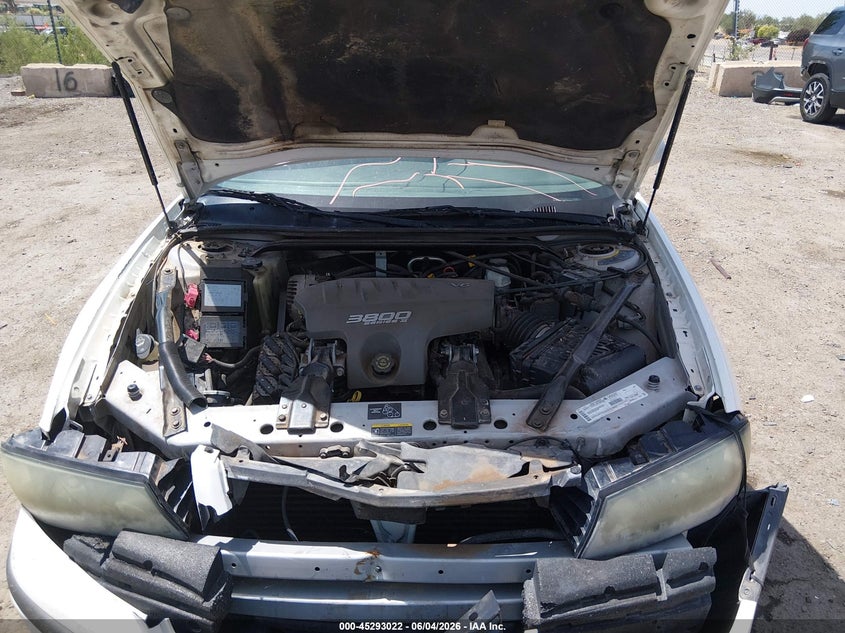 2002 Chevrolet Impala Ls VIN: 2G1WH55K029160620 Lot: 45293022