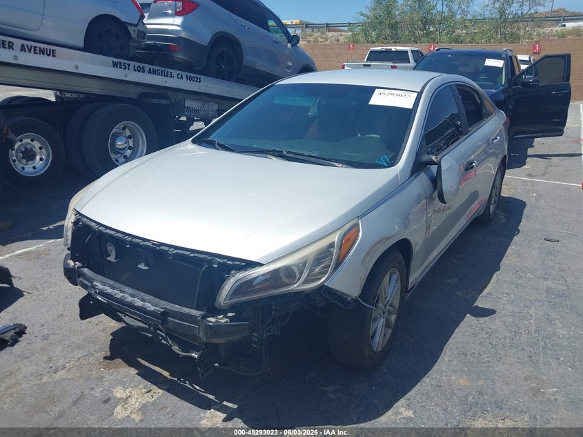 Vin: 5npe24af2hh470670, lot: 45790860, hyundai sonata 20172