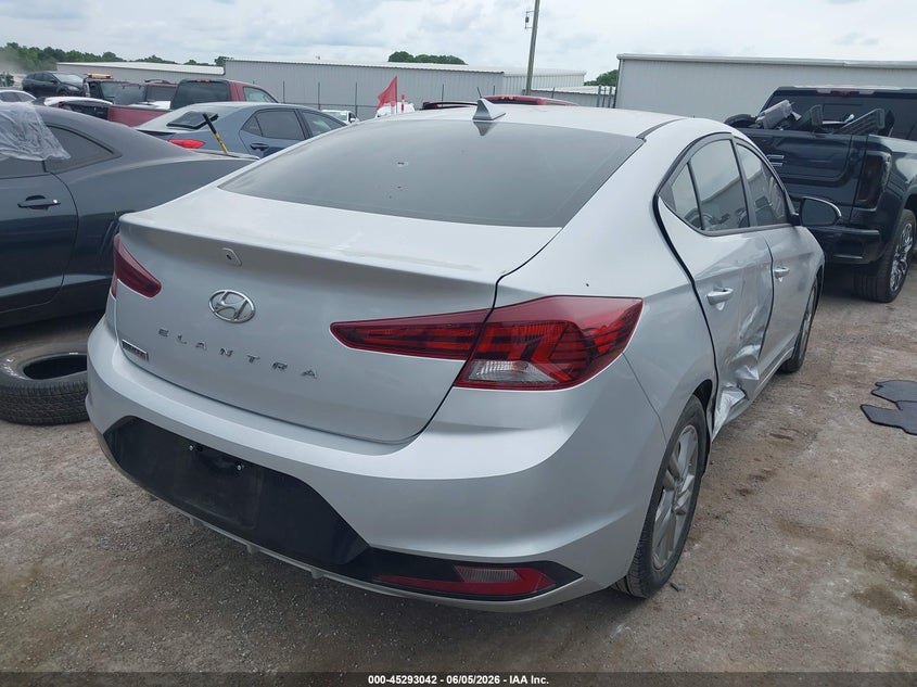Vin: kmhd84lf3ku889210, lot: 45790878, hyundai elantra sel 20194
