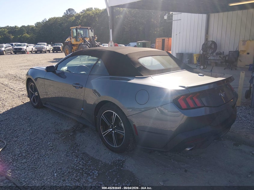 Vin: 1fagp8uh3s5117799, lot: 45790881, ford mustang ecoboost premium 20253